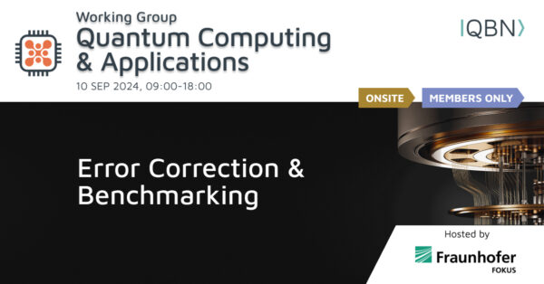 QBN-WG-QCA-Fraunhofer-FOKUS-Error-Correction-Benchmarking