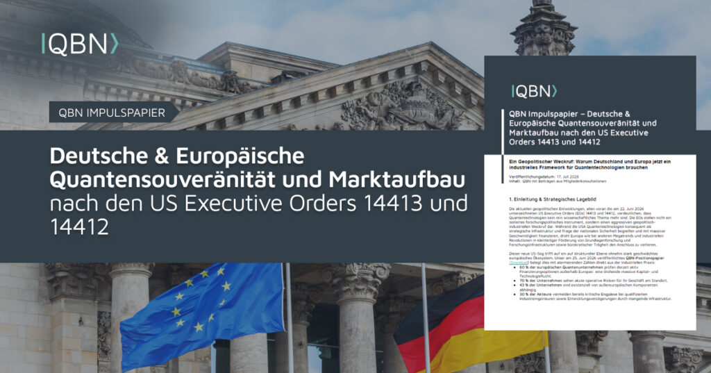 QBN Impulspapier – Deutsche Quanten Souveränität und Marktaufbau nach den US Executive Orders