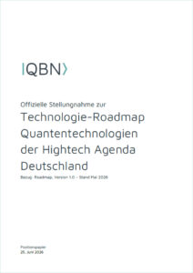 QBN Stellungnahme Technology Roadmap › QBN - Quantum Business Network QBN Stellungnahme Technology Roadmap