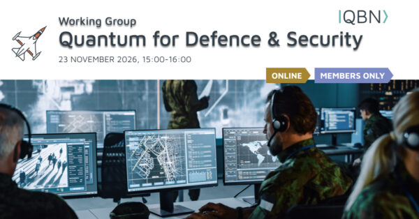 WG Quantum for Defence and Security